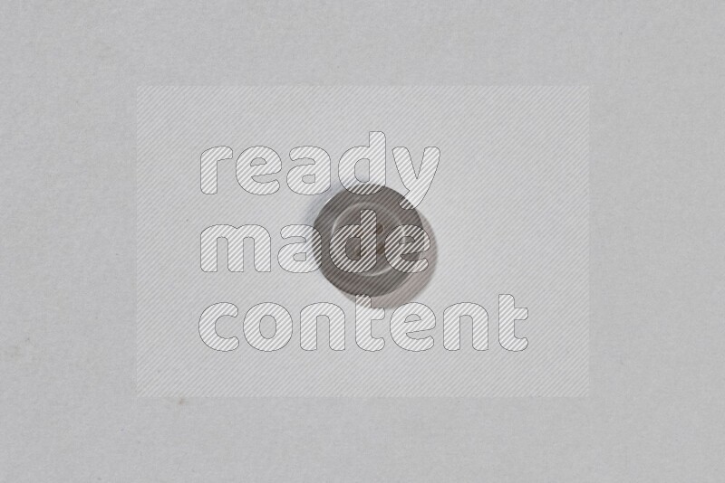 A button on grey background