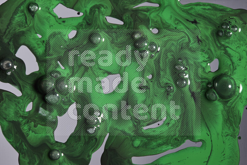 خلفية ملونة مع مزيج من ألوان الطلاء الأخضر والاسود