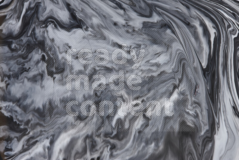 Abstract colorful background with mixed of white and black paint colors