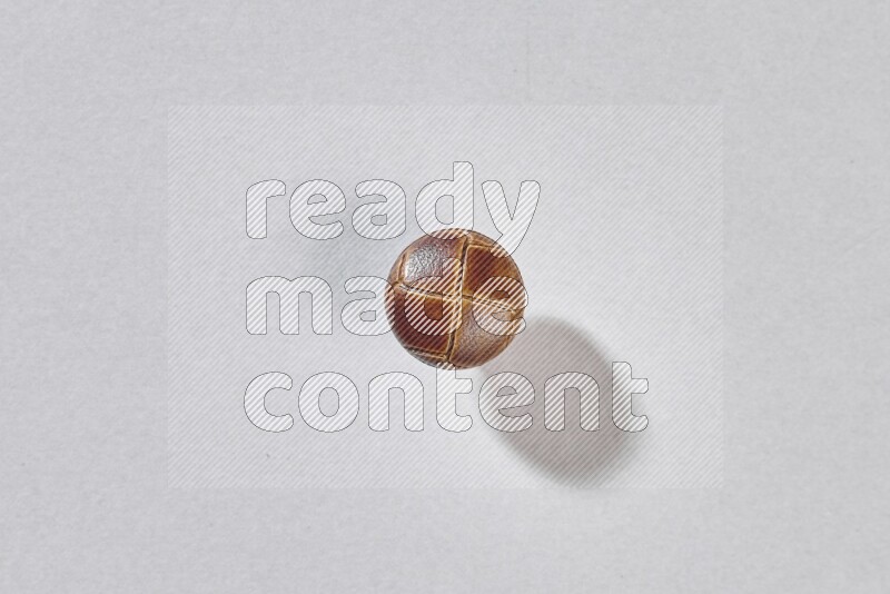 A button on grey background