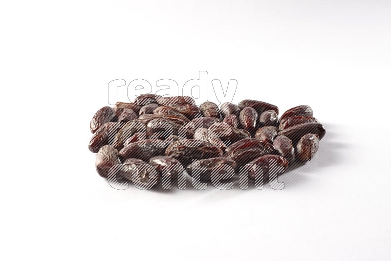 Dates on white background