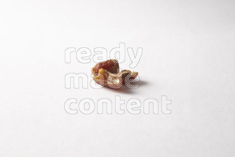 Dates on white background