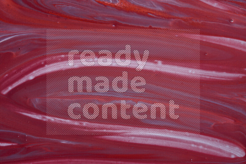Close-ups of abstract red paint texture in different shapes