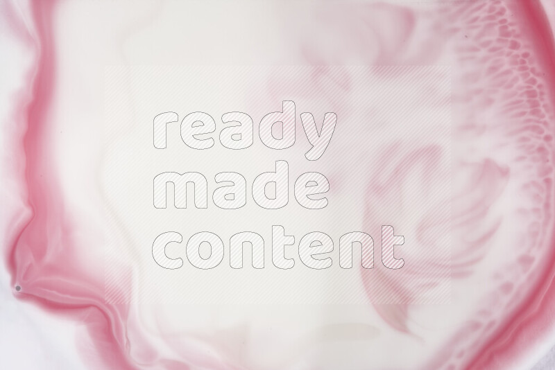 لقطة مقربة لأنماط دوامية باللون الأحمر والأبيض