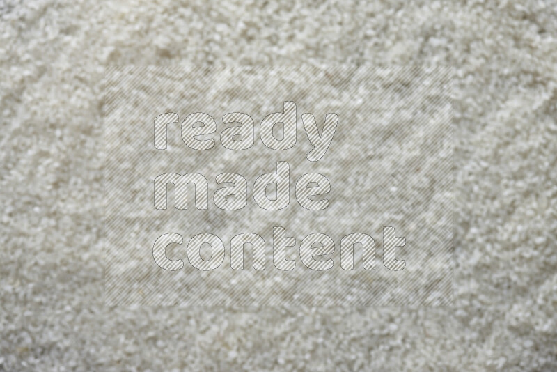 أرز ابيض خارج إطار التركيز علي الخلفية كاملة