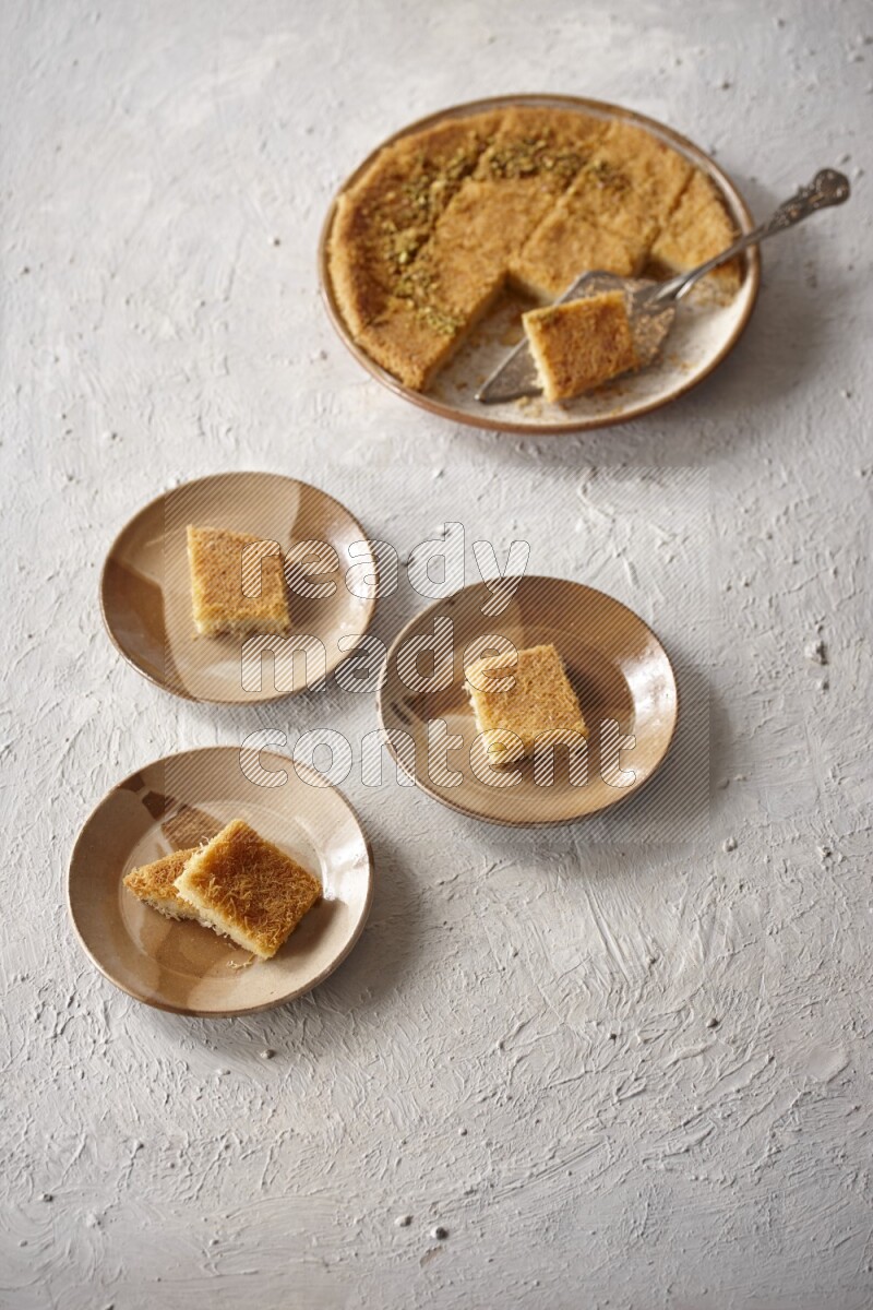 Konafa in a light setup