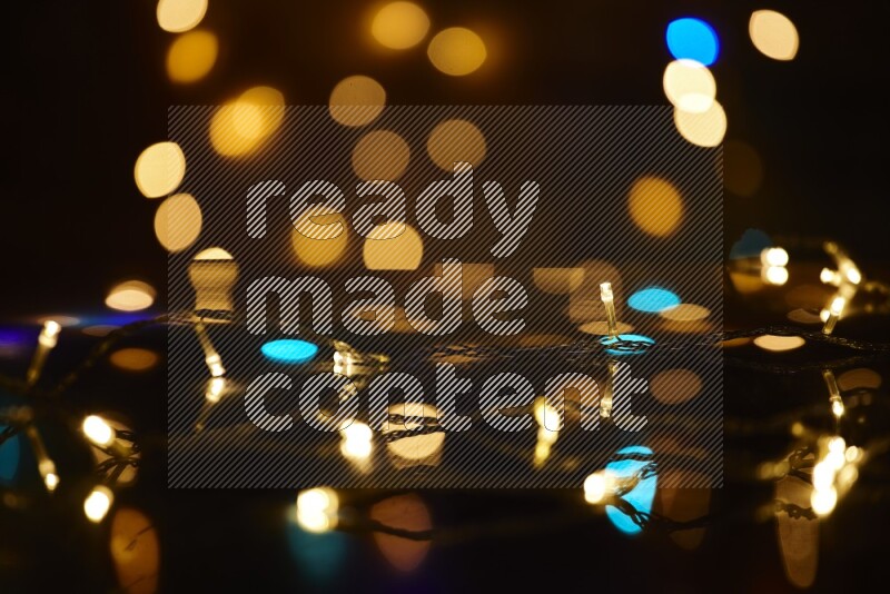 Bokeh light in multicolor