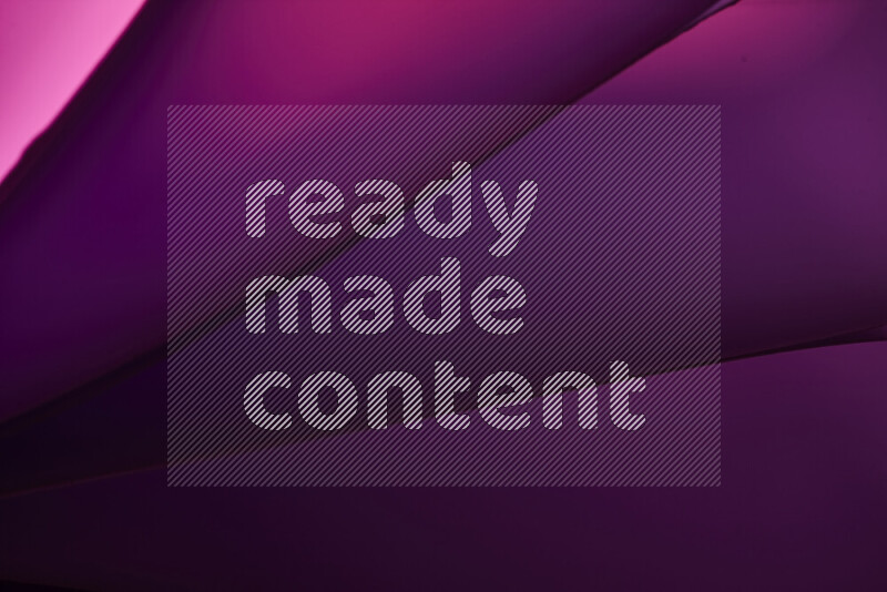 An abstract art piece displaying smooth curves in warm and cold gradients created by colored light