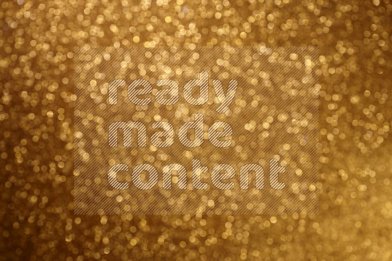 Gold glittery bokeh background