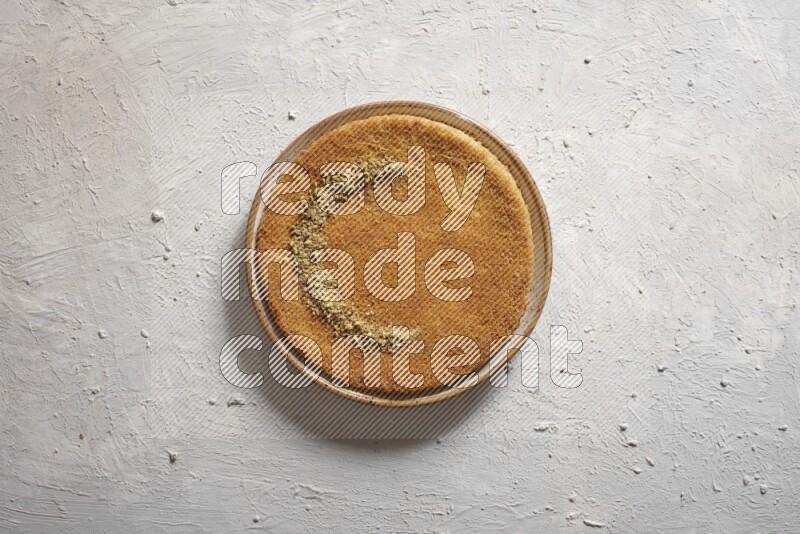 Konafa in a light setup