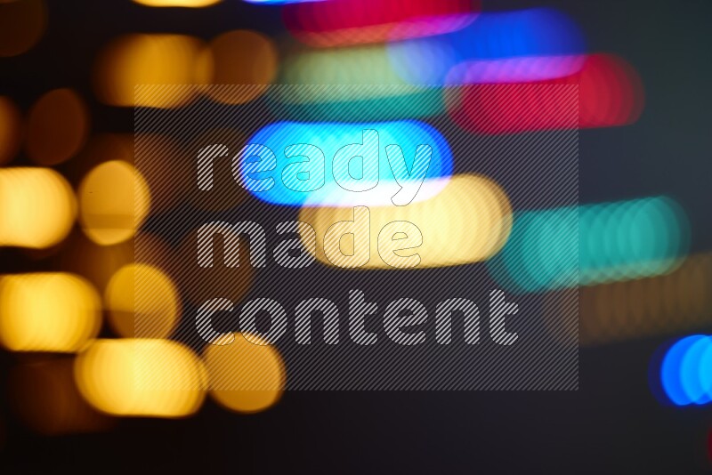 Abstract bokeh light in multicolor
