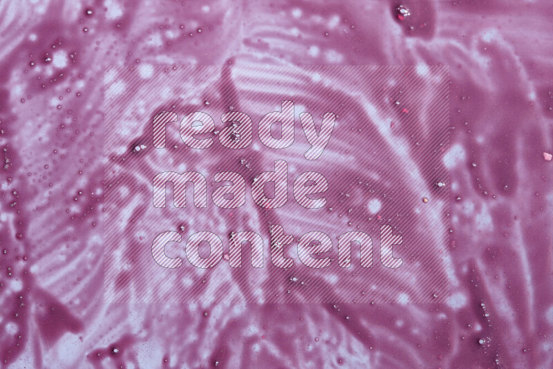 Close-ups of abstract purple paint texture in different shapes