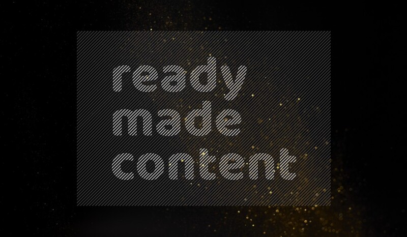 Gold glitter powder isolated on black background