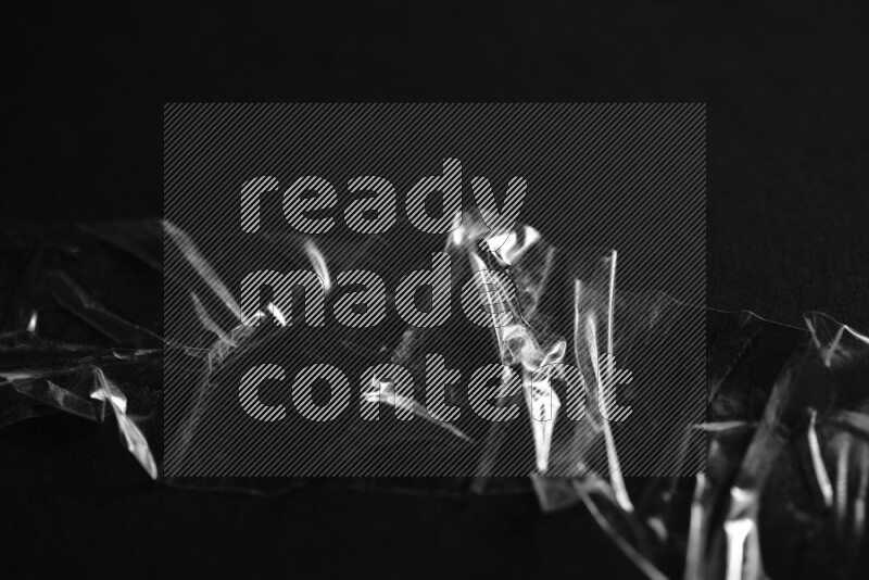 Duct tape on black background