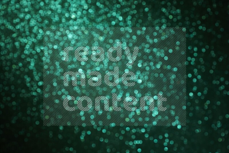 Green glittery bokeh background