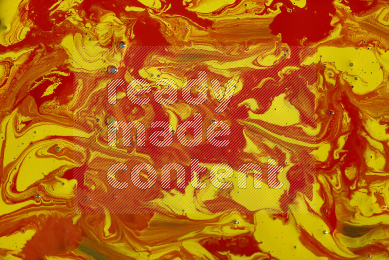 Abstract colorful background with mixed of red and yellow paint colors