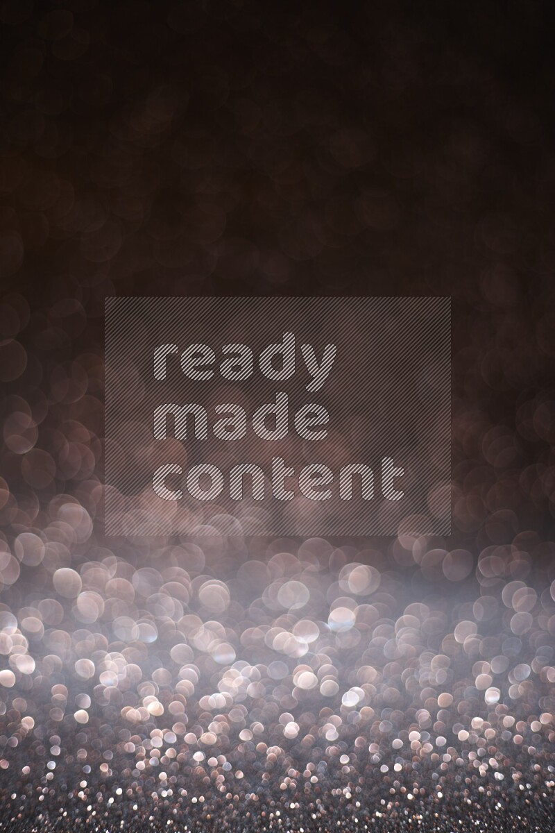 Brown glittery bokeh background