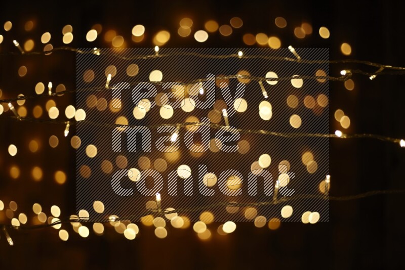 Bokeh light in yellow