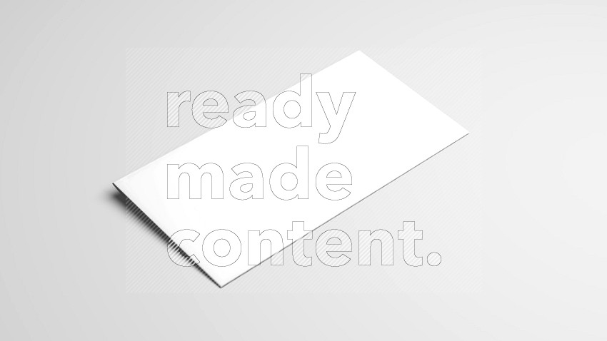Corporate Stationery Elements, Blank White Textured Brand ID, On White Background
